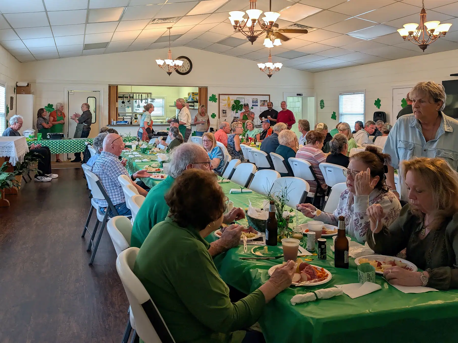The Men's Club will be having their St Patrick's Day Dinner on Saturday March 15.