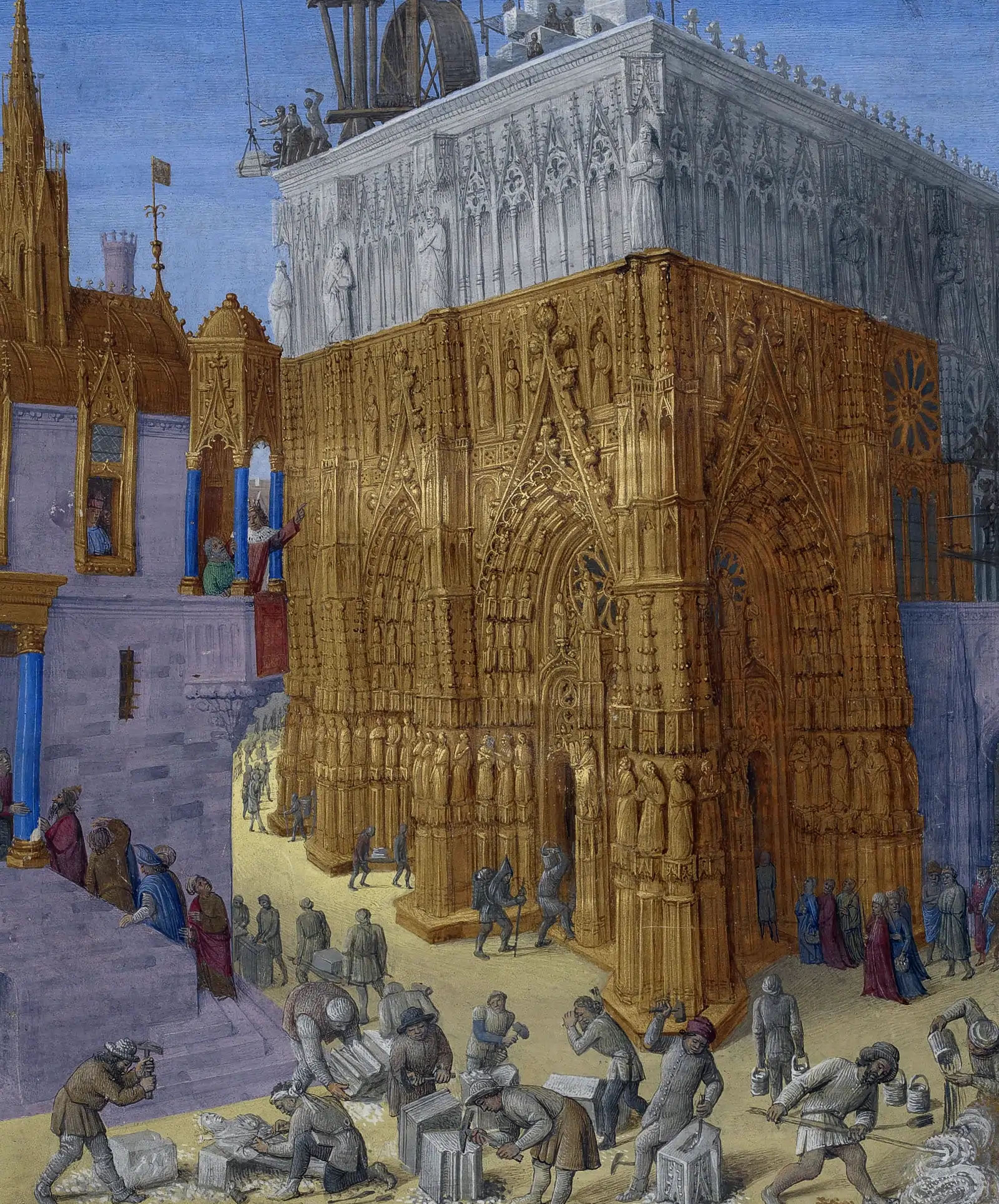 Construction du Temple de Jérusalem by Flavius Josèphe