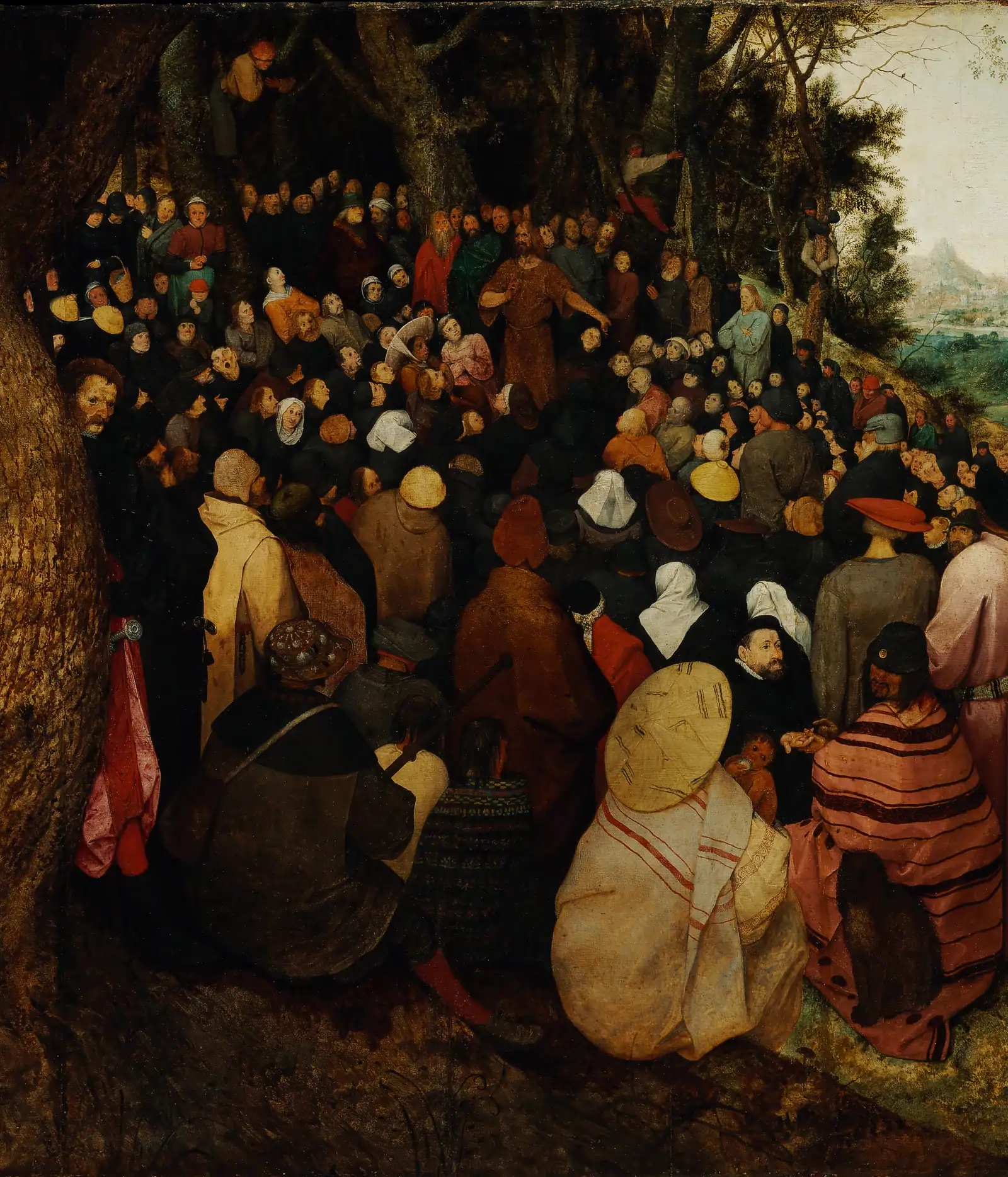The Sermon of Saint John the Baptist by Pieter Bruegel the Elder