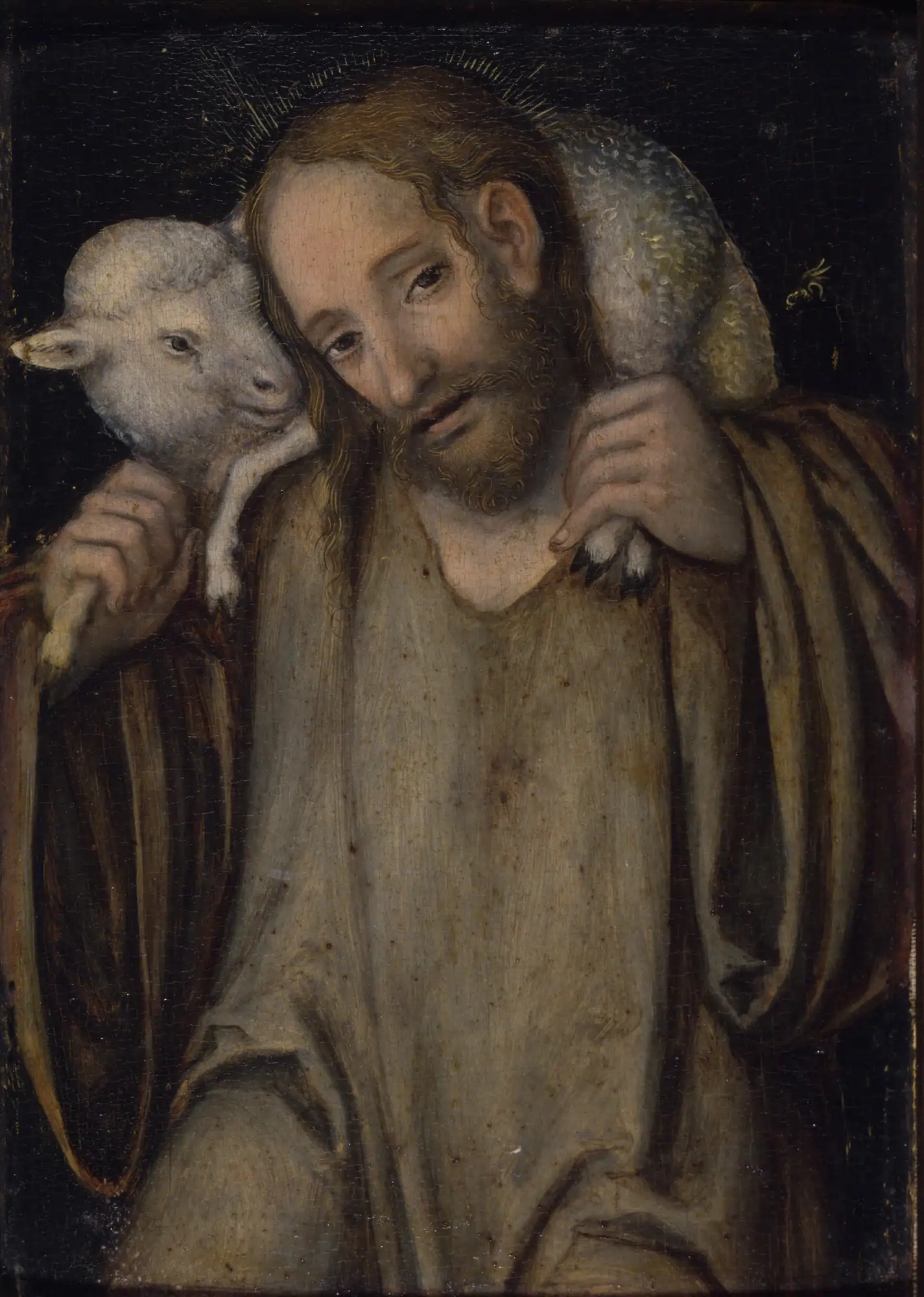 Christ as the Good Shepherd by Lucas Cranach the Younger