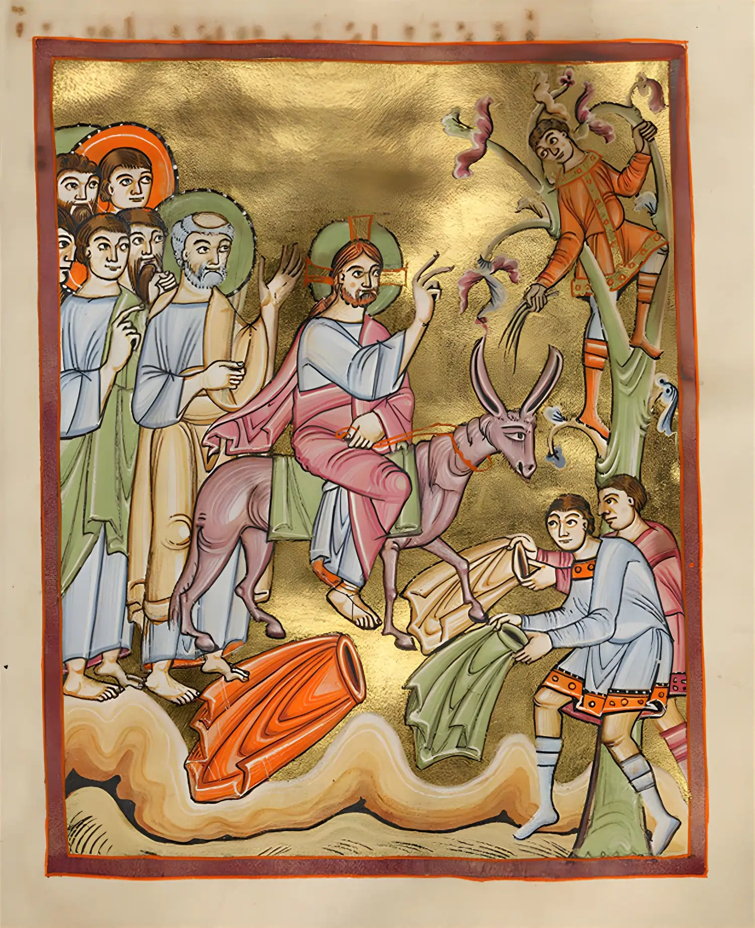 Entry of Christ into Jerusalem - Zephaniah