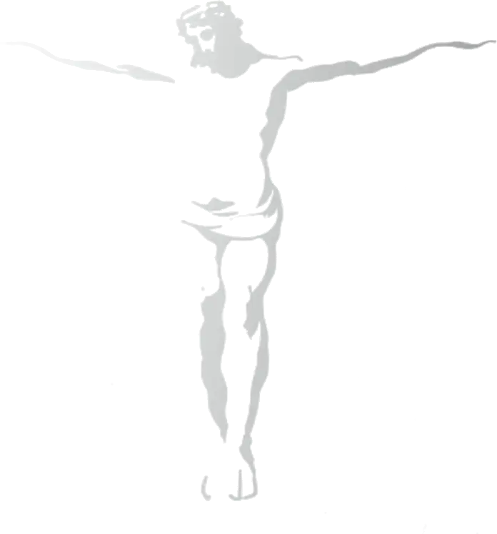 Jesus on the Cross silhouette