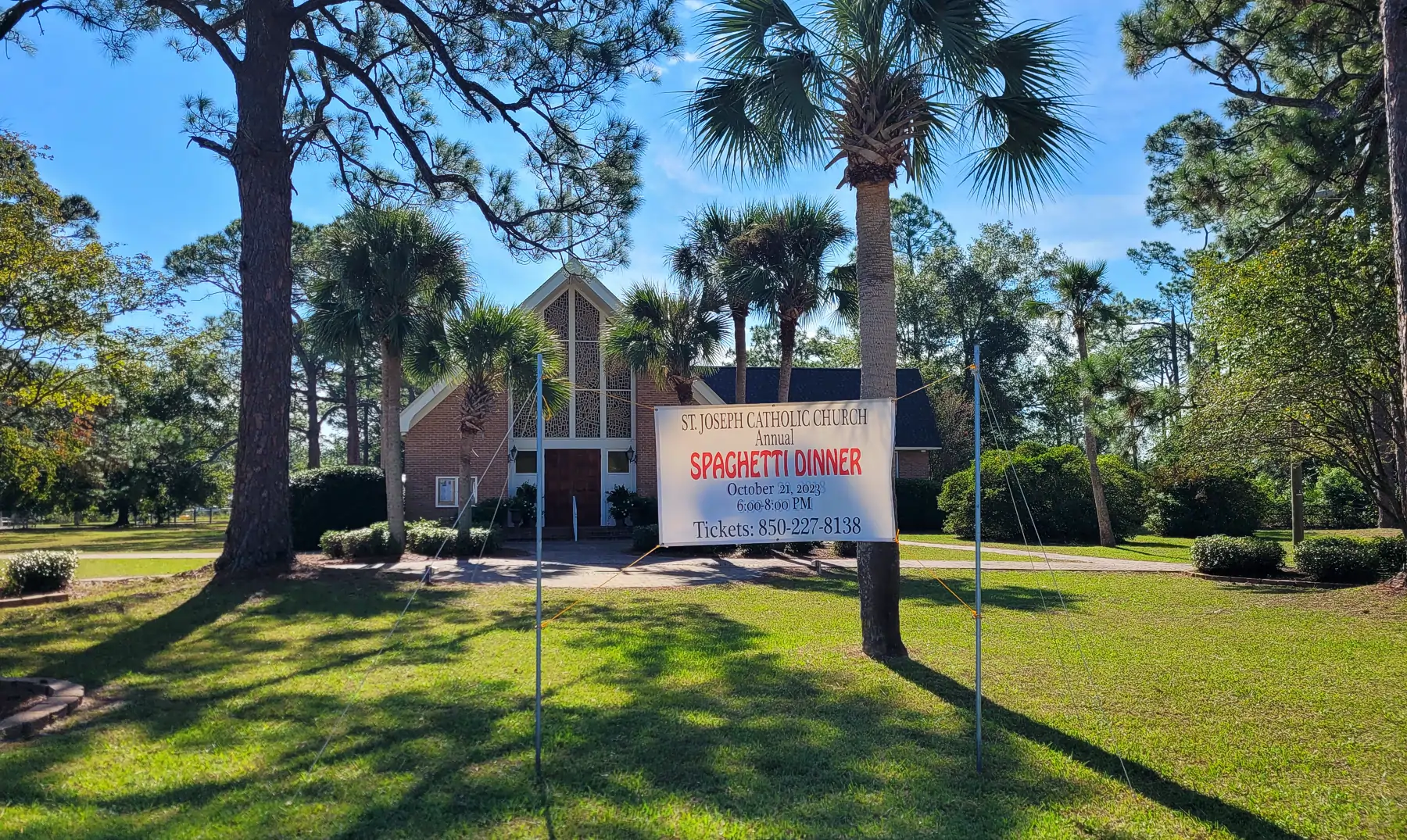 St. Joseph Annual Parish Spaghetti Dinner, hosted by the Men's Club