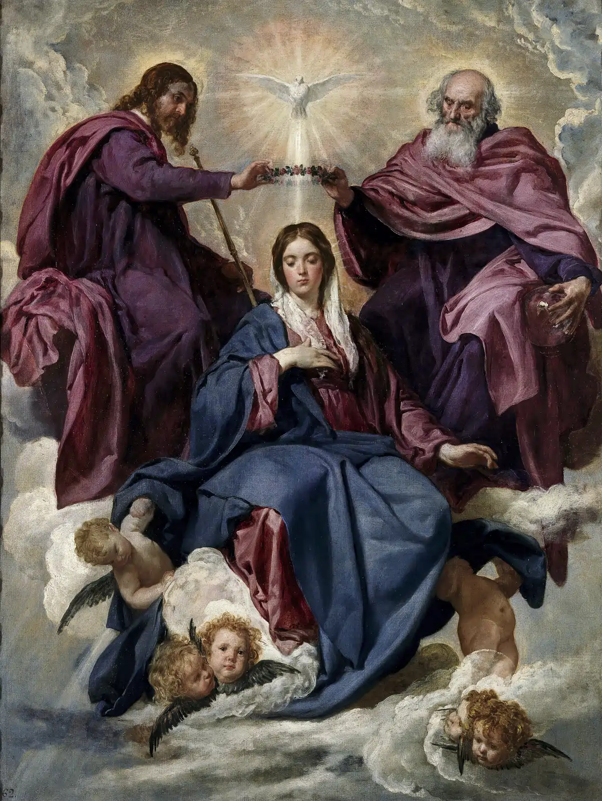 Mary is crowned as Queen of Heaven and Earth